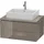 Duravit L-Cube 82x54,7cm, f Gr hgl, f Kons, 2 Schub.