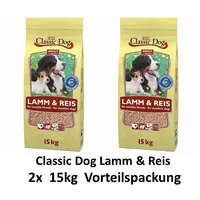 Classic Dog Lamm & Reis 15 kg