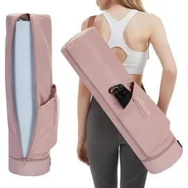 luxuskollektion Yogatasche Damen Nassfach Flaschentasche Reißverschluss Schultergurt