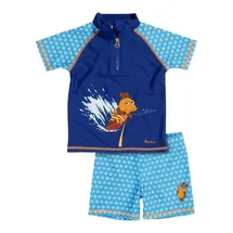 Playshoes zweiteilig Schwimmshirt Badeshorts Badebekleidung Unisex Kinder,Die Maus,86-92