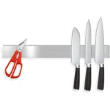 Mass Dynamic Magnetischer Messerhalter für die Wand, 40,6 cm, Edelstahl-Aufbewahrung, magnetischer Messerhalter mit leistungsstarken Magneten, Mehrzweck-Küchenmesser/Utensilien/Werkzeughalter, solide