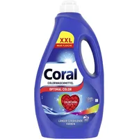 Coral Colorwaschmittel Optimal Color XXL Flüssigwaschmittel Pflege 60 WL 3 Liter