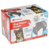 Flamingo Hundewindel Hundewindeln Dipy Größe: XXS Verstellmöglichkeit: 20 - 28 cm
