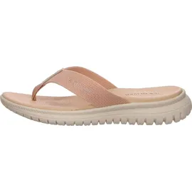 s.Oliver Damen Zehentrenner mit Dicker Sohle Bequem, Rosa (Peach), 40 EU