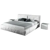 Xlmoebel Schlafzimmer-Set Luxus Schlafzimmer Sets Bett 2x Nachttisch Klassischer, (3-tlg., Bett / 2x Nachttische), Hergestellt in Europa weiß