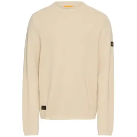CAMEL ACTIVE 409500-6K00 - Herren Pullover, Größe:M, Farbe:Oatmeal