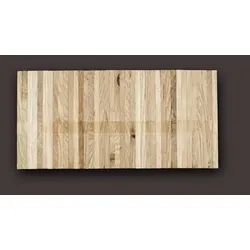 Hochkantlamellenparkett Eiche Industrie 22mm - Hochwertiges Massivparkett - Verlegeelemente