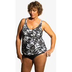 Badeanzug Tankini Aquagym Lily Boo Damen schwarz, schwarz, M