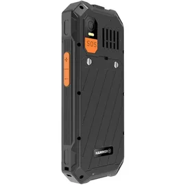 Hammer H Hammer 6 LTE, Outdoor Tastenhandy Dual SIM Schwarz Orange