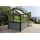 Vitavia Hochfrühbeet Gaia Jumbo ESG 4 mm Granit-Schwarz 83 cm x 122 cm x 135 cm
