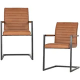 Woood Esszimmerstuhl orange 2er Set