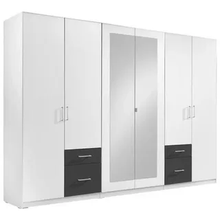 270 x 210 x 58 cm weiß/graphit