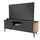 xonox.home Pure Lowboard 138x50x40 cm Grau/Artisan Eiche Holz