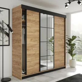 kier furniture Schiebetürenschrank Lamaro 200 x 205 x 59 cm Braun