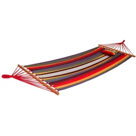 Harms Import Hängematte 100 x 280 cm Mehrfarbig