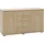 Priess Kombikommode Lindau 123 x 71 x 38 cm Braun