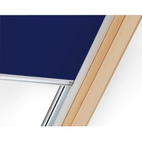 Verdunklungsrollo mit Hitzeschutz für Velux Dachfenster GZL, GGL, GGU, GPL, GPU, GTL, GTU, GHL, GHU, GFL, GTN, VTL, GLL, GLU (M08, MK08, 308*, 2*) - Dunkelblau