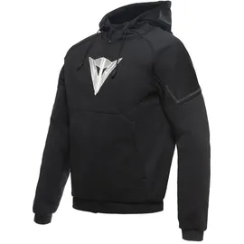 Dainese Daemon-X Safety Hoodie Motorradjacke Schwarz/Weiß 50