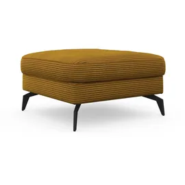 sit&more Polsterhocker Cabana 89 x 43 x 89 cm Polyester Gelb