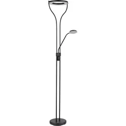 GLOBO LIGHTING Stehlampe "EBRO", schwarz, Lampen, Flexo