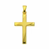 Kettenanhänger ADELIA ́S "Kreuzanhänger 333 Gold ( 8K )", gold, Schmuckanhänger, Damen, Gold, Kettenanhänger, Goldanhänger Kreuz
