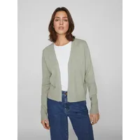 VILA VIRIL SHORT L/S KNIT CARDIGAN-NOOS Grün XS