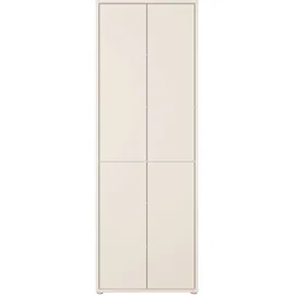 Forte Alice Springs Hochschrank 74,5 x 214,3 x 34,9 cm Khaki