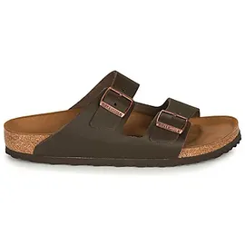 Birkenstock Arizona Naturleder schmal dunkelbraun 42