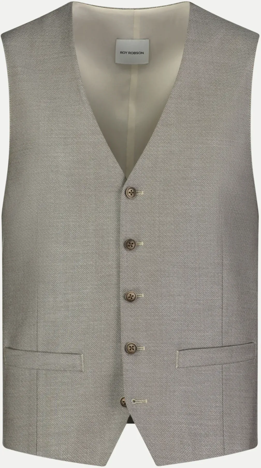Slim-Fit Baukasten-Weste Beige 48