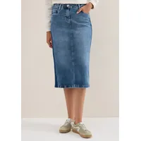 Cecil Jeansrock Damen Blau 32