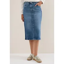 Cecil Jeansrock Damen Blau 32
