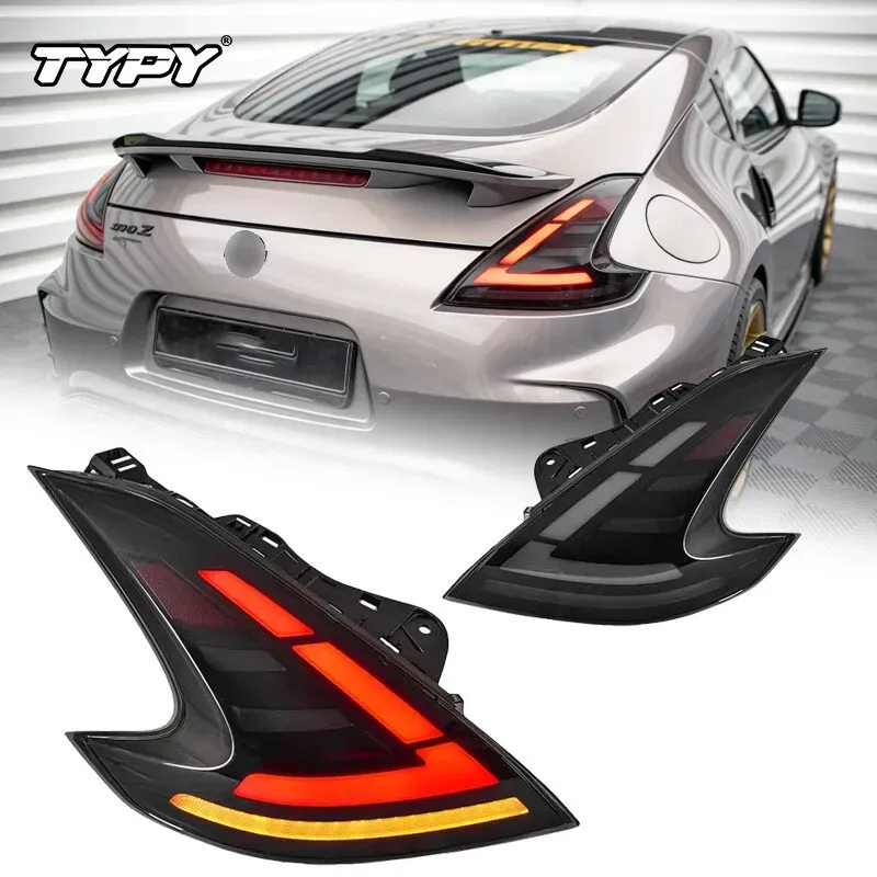 TYPY LED-Rücklicht-Set für Nissan 370Z 2008–2019, modifiziertes Blinkerlicht, Fahrlicht, Bremslicht, Rückfahrlicht