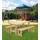 Wilk Kindergarnitur Holz ROBUSTO KID 118 cm Sitzgruppe Garten Kinder
