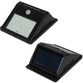 Tectake tectake® 4er-Set Solarlampe mit Bewegungsmelder 9,7 x 5,1 x 12,4 cm