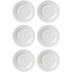 Ritzenhoff & Breker BIANCO Untertasse Kaffee 6er Set