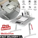 Betttisch klappbar Laptoptisch Notebooktisch klappbar höhenverstellbar  SA4