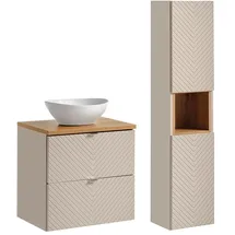 petits-meubles Manoa 2-tlg. Kaschmir