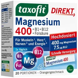 taxofit Magnesium 400 Direktgranulat