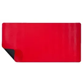 Deflecto Schreibtischunterlage doppelseitig schwarz/rot Kunstleder 80,0 x 40,0 cm, 1 St.