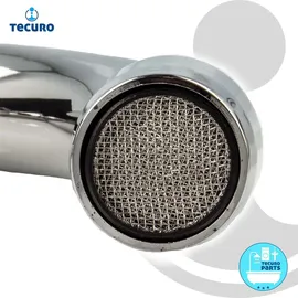 tecuro U-Auslauf für Wand-Armaturen 3/4 Zoll konisch dichtend