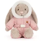 Jellycat Bashful Bunny Snow Suit 23cm