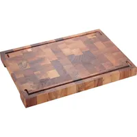 GEFU Hackblock Holz 1-tlg. 30 x 4,5 x 44 cm Braun