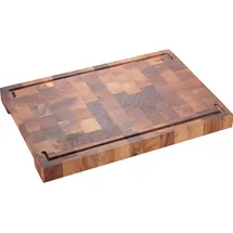 GEFU Hackblock Holz 1-tlg. 30 x 4,5 x 44 cm Braun