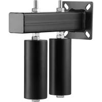 Vevor Schiebetor Laufrolle Führungsrolle Rollbeschläge mit T-Halterung, 5-130mm