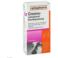 Cromo ratiopharm Kombipackung Augentropfen und Nasenspray