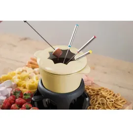 masterclass Fondue MASTER CLASS "MasterClass", beige (cremefarbig), B:21cm H:13cm, Fondues, emailliertes Gusseisen, in Geschenkverpackung