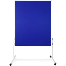 Office Marshal Filz-Moderationstafeln Einteilig Mit Rollen 150 x 120 cm