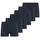 SCHIESSER Trunk UNCOVER Cotton unifarben blau XXL 6er Pack