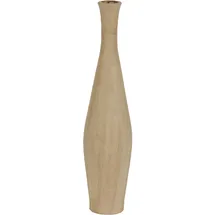 Décopatch Pappmaché, braun, Freesiavase 29,5cm, wasserdicht - Kartonbraun