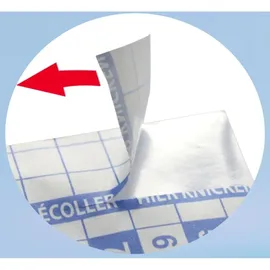 Oxford Elba Buchschutzfolie, farblos, selbstklebend, 450 mm x 5 m